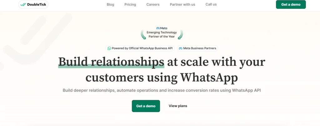 WhatsApp Marketing Software
- DoubleTick 