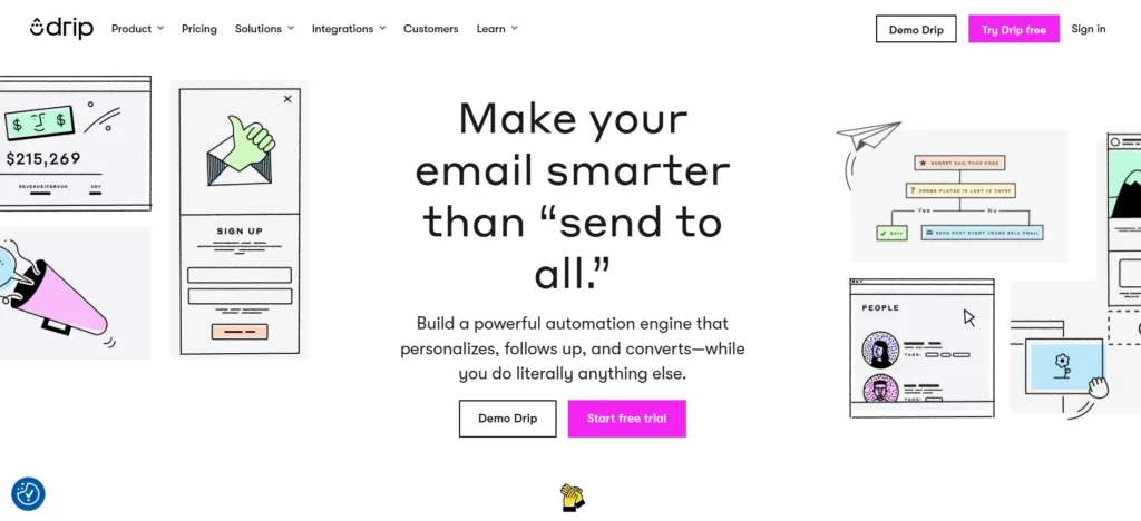 Drip - email marketing software