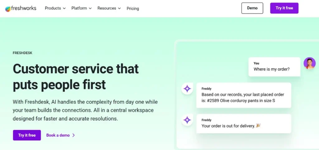 Freshdesk - Best Helpdesk Tools