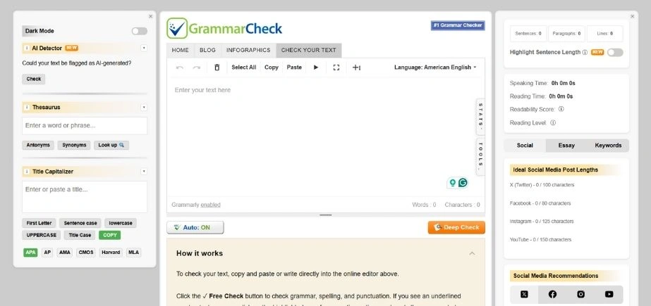 GrammarCheck - Office Automation Software