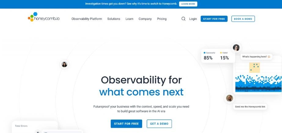 Honeycomb - Application Monitoring Tools