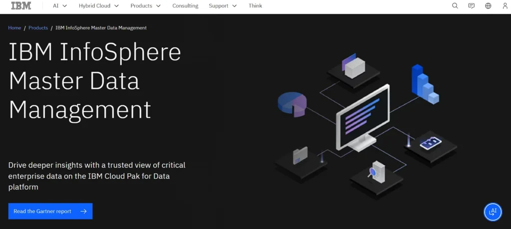 data asset management tool - IBM InfoSphere Master Data Management Server