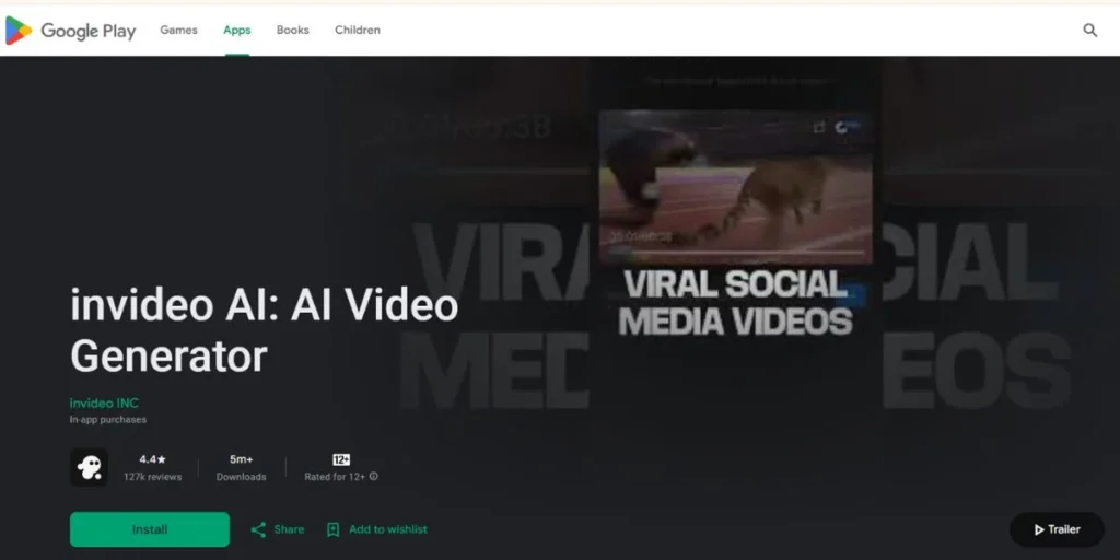 InVideo AI - Trending Apps in India
