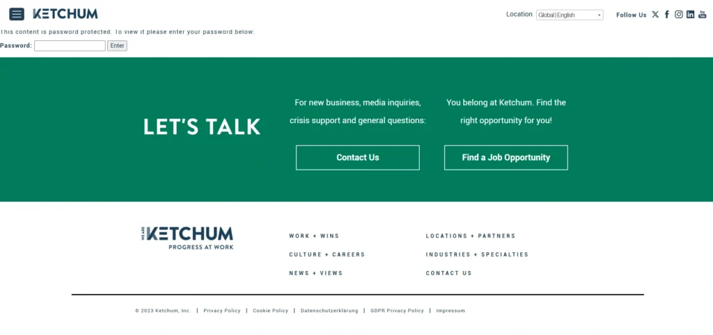 PR Agencies in Mumbai
- Ketchum Sampark