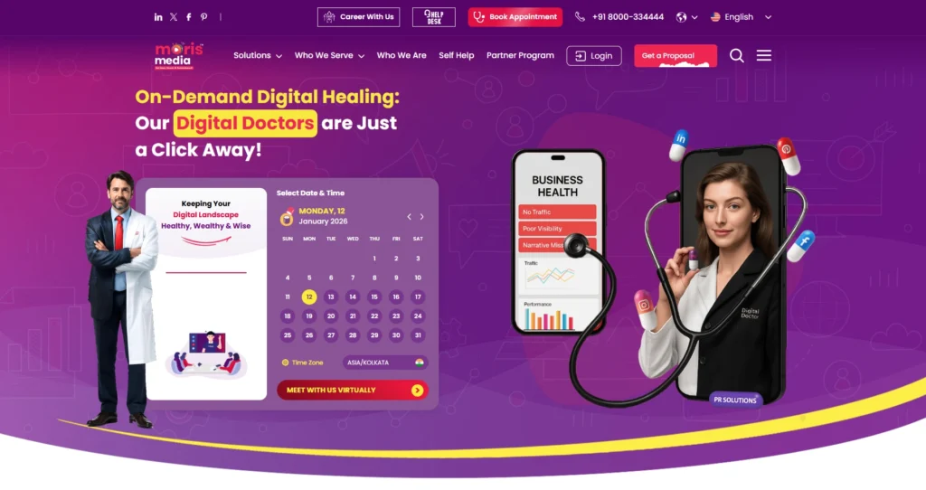 PR Agencies in Mumbai
- Moris Media