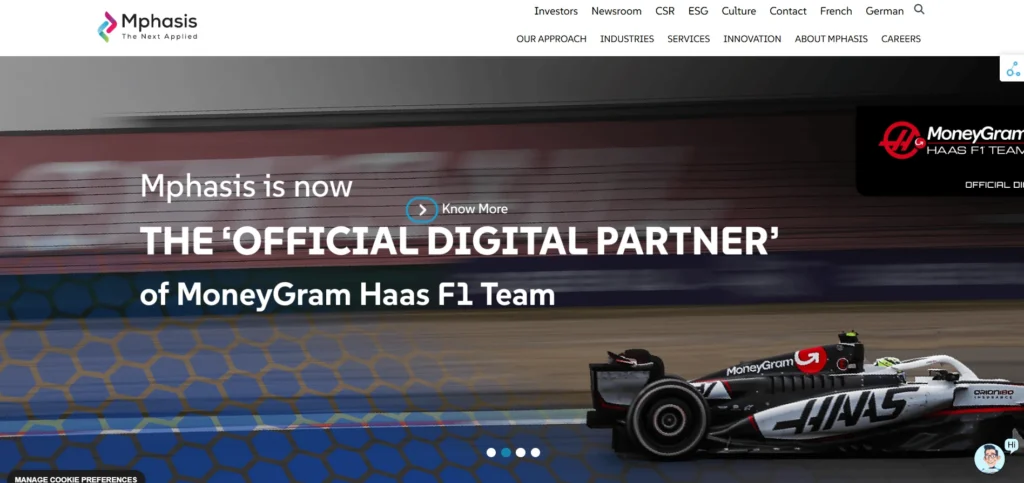 IT Company in India - Mphasis