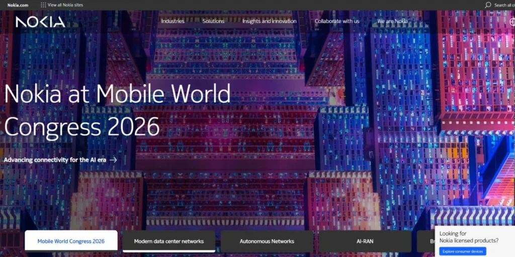  Nokia Corporation - MNC Companies in Noida