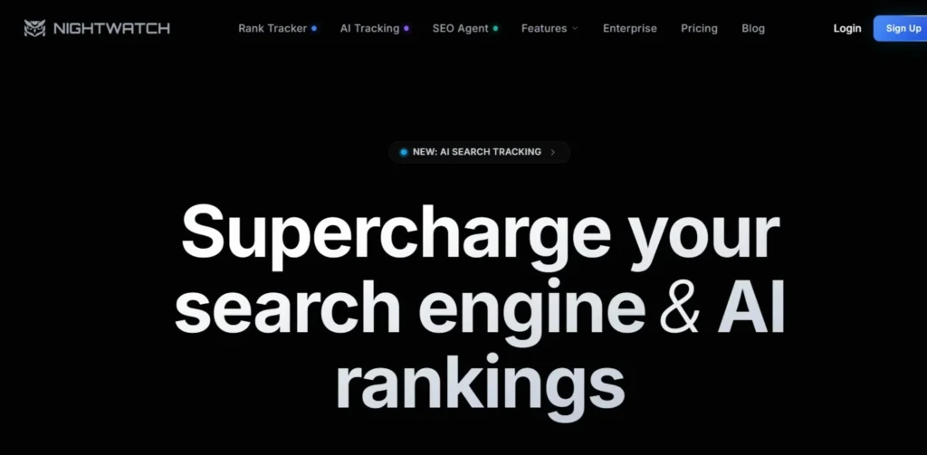 Rank Tracker Tools - Nightwatch