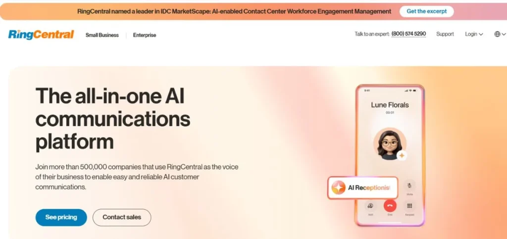RingCentral - Cloud Calling Software
