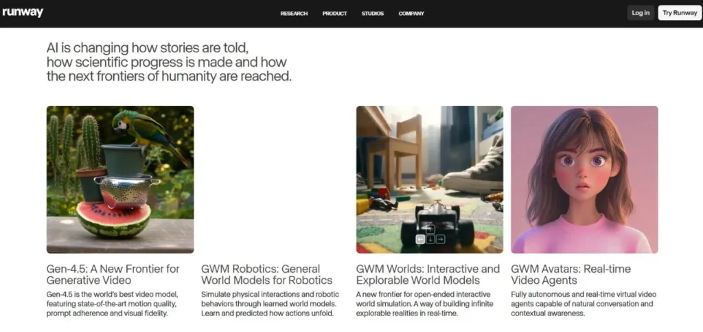 Runway ML - AI YouTube Shorts Generators