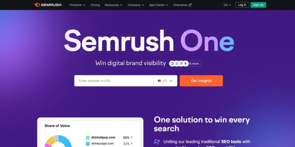SEMrush - Technical SEO Tools