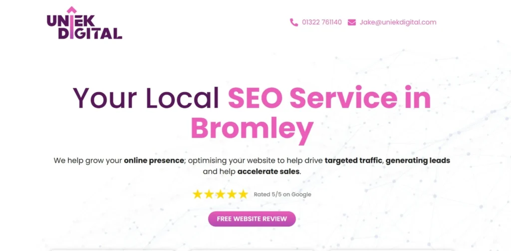 SEO Companies in Bromley - Finsbury Media