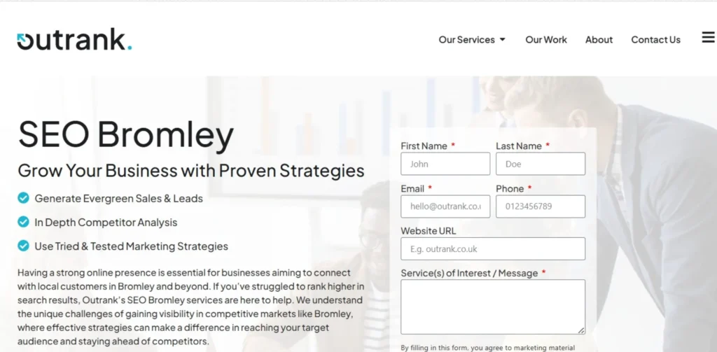 SEO Companies in Bromley - Outrank