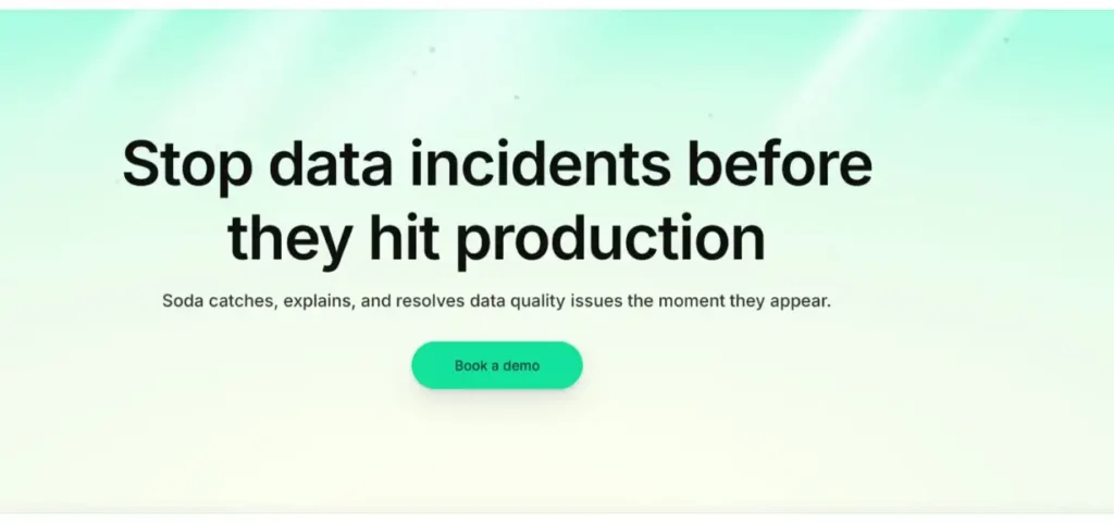 Soda Core - Data Validation Tools