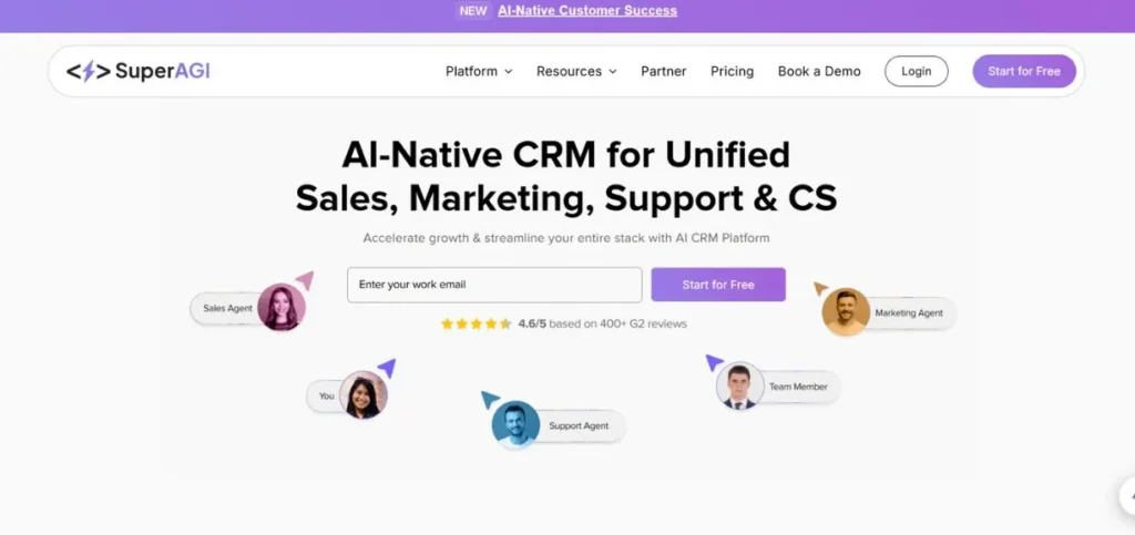 SuperAGI - Performance Review Software