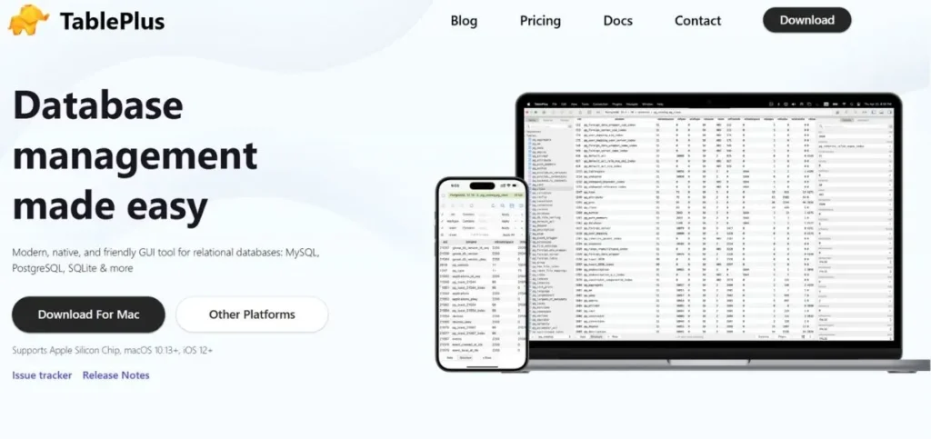 TablePlus - SQL Server Data Tools