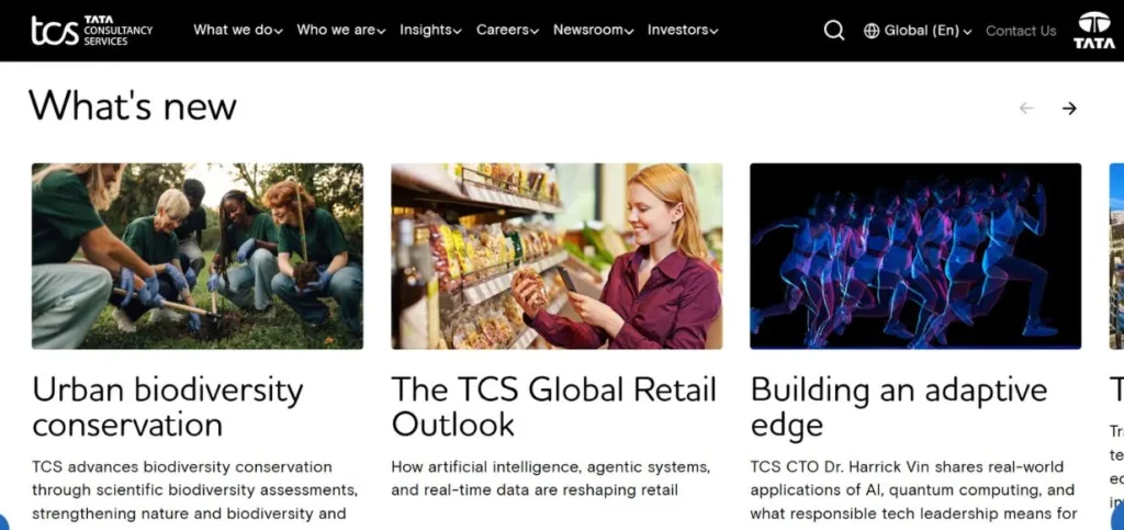 Tata Consultancy Services (TCS) - IT Companies in Indore