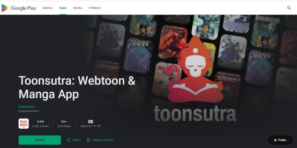 Toonsutra - Trending Apps in India