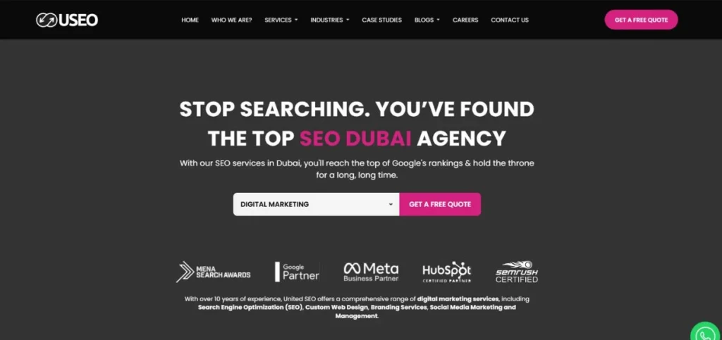 United SEO - SEO Agencies in Dubai
