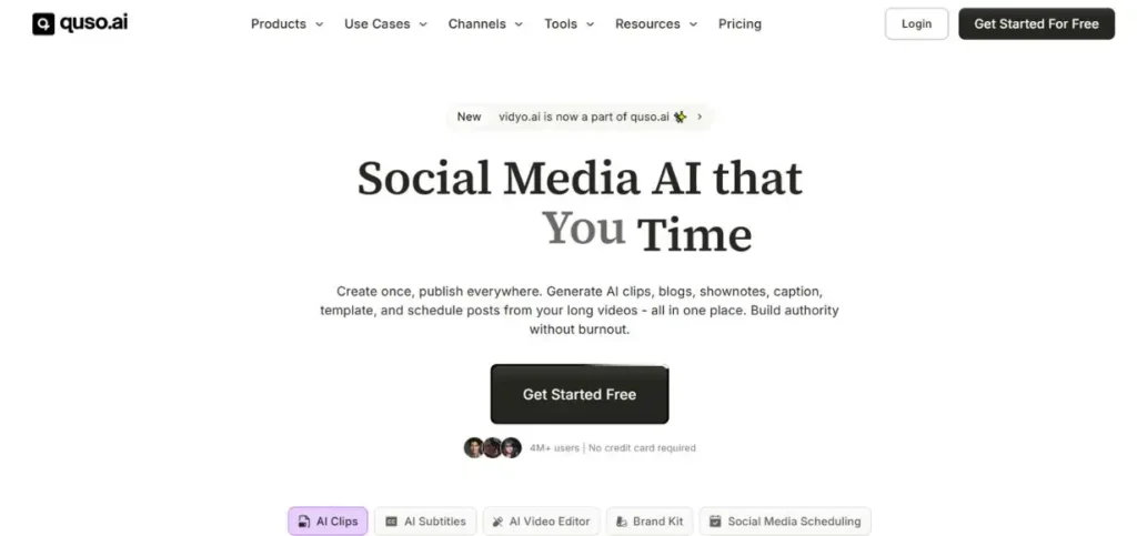 Vidyo.ai - AI YouTube Shorts Generators