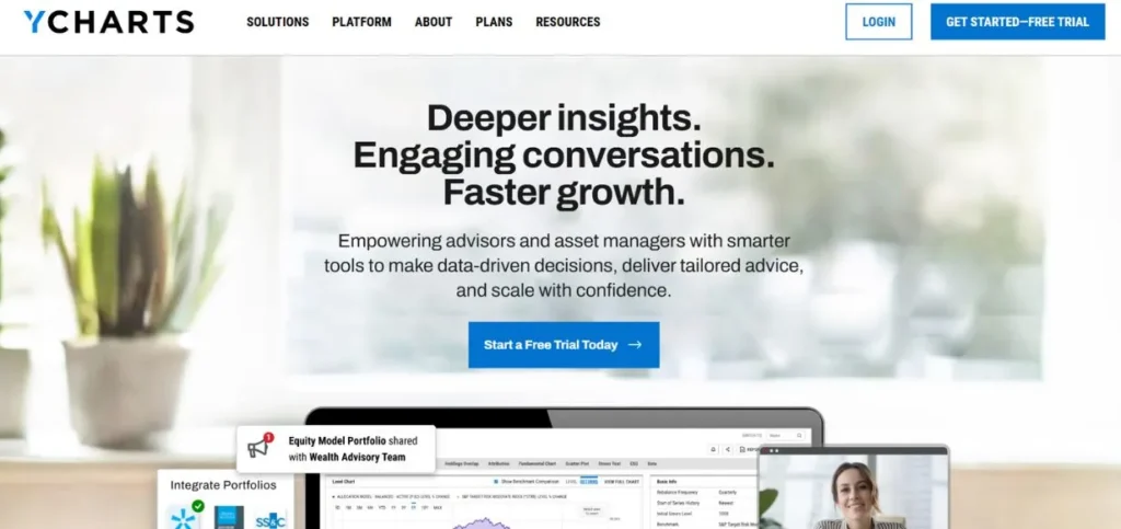 YCharts - AI Tools for Financial Research
