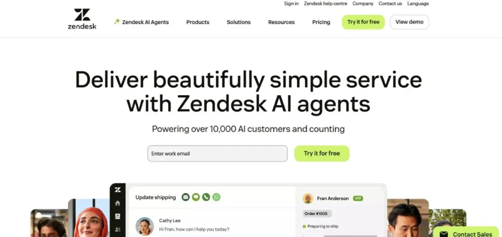 Zendesk - Best Helpdesk Tools
