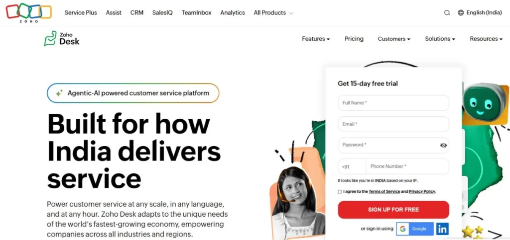 Zoho Desk - Best Helpdesk Tools