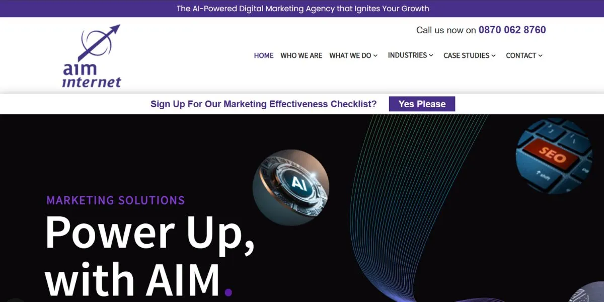 aim internet - SEO Companies in Birmingham