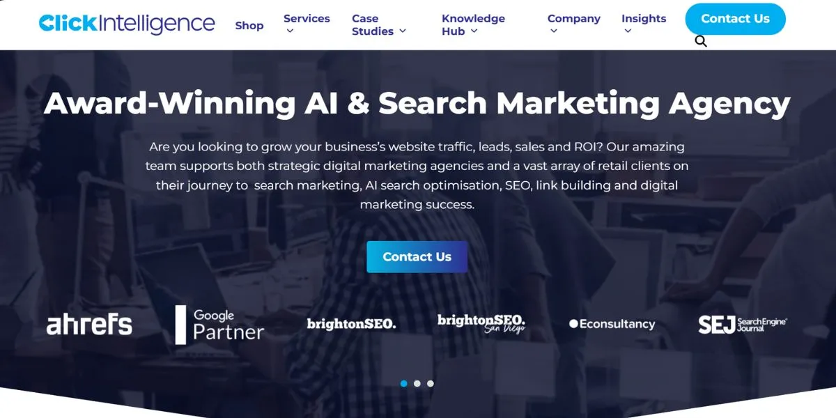 click intelligence - White Label Link Building services