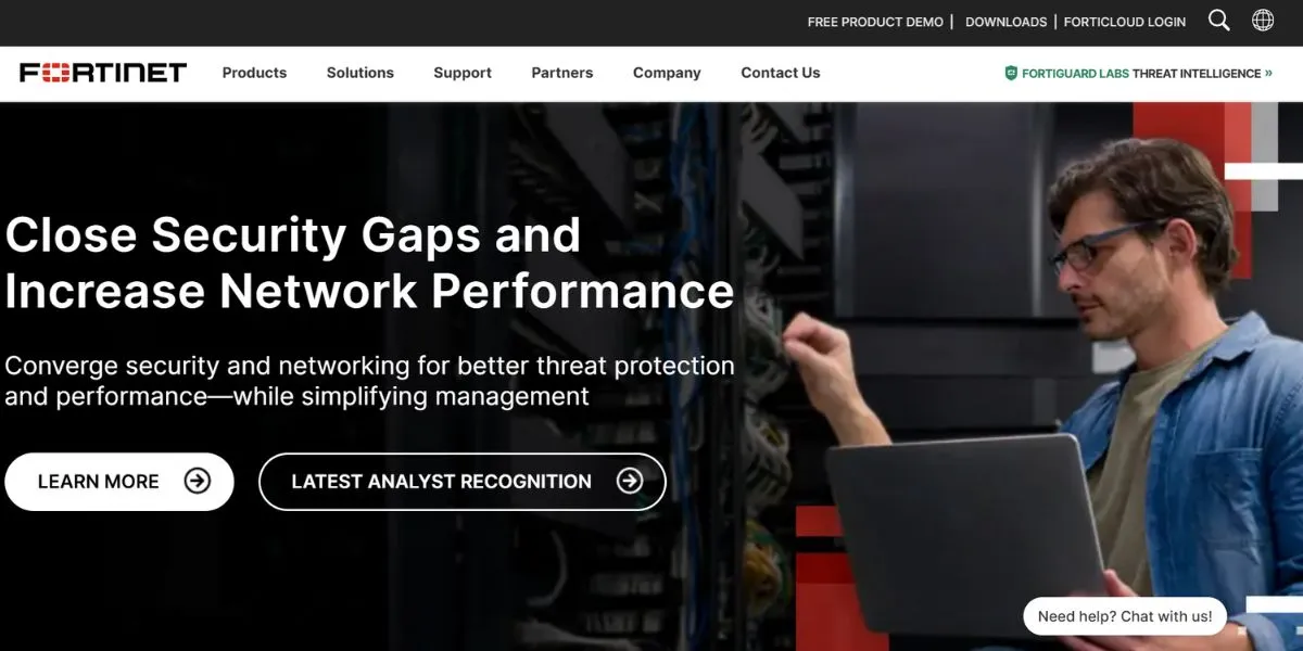 fortinet - cybersecurity companies in Bangalore