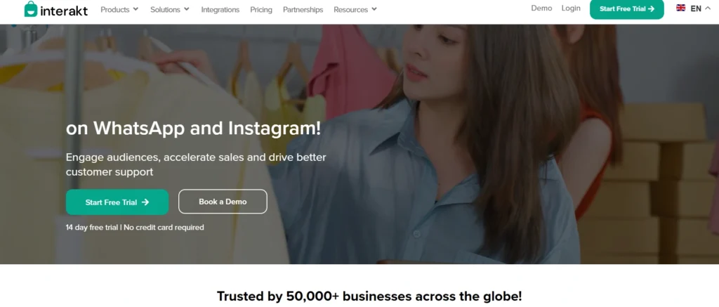 WhatsApp Marketing Software
- Interakt 