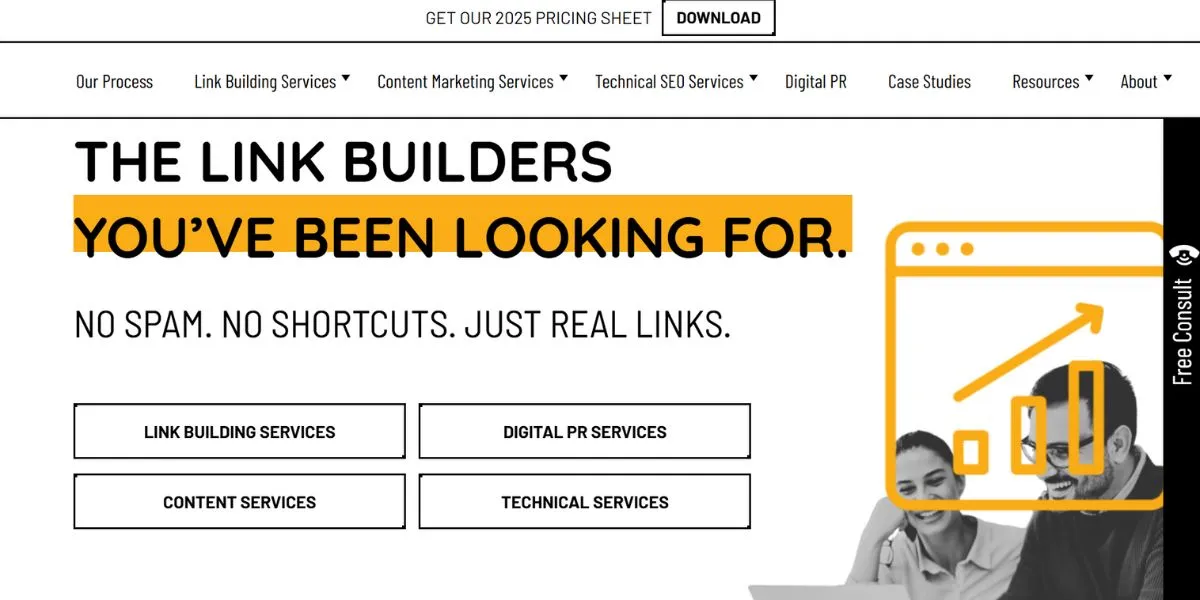 page one power - White Label Link Building services