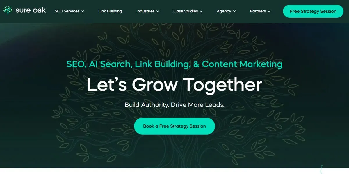 sure oak - White Label Link Building services