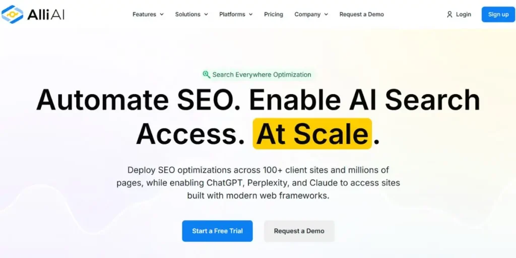Alli AI - AI SEO Tools That Can Replace SEO Agencies