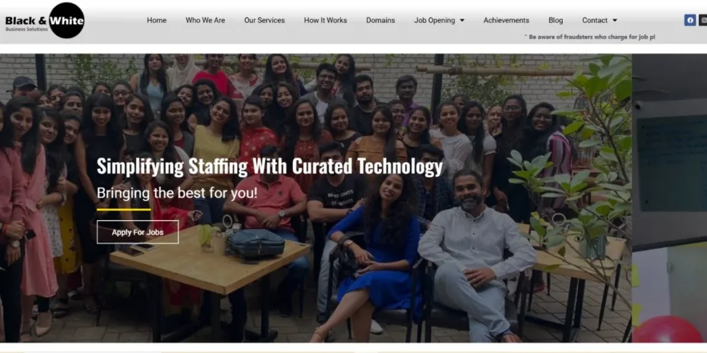 Black & White Consultancy - Recruitment Agencies in Bangalore