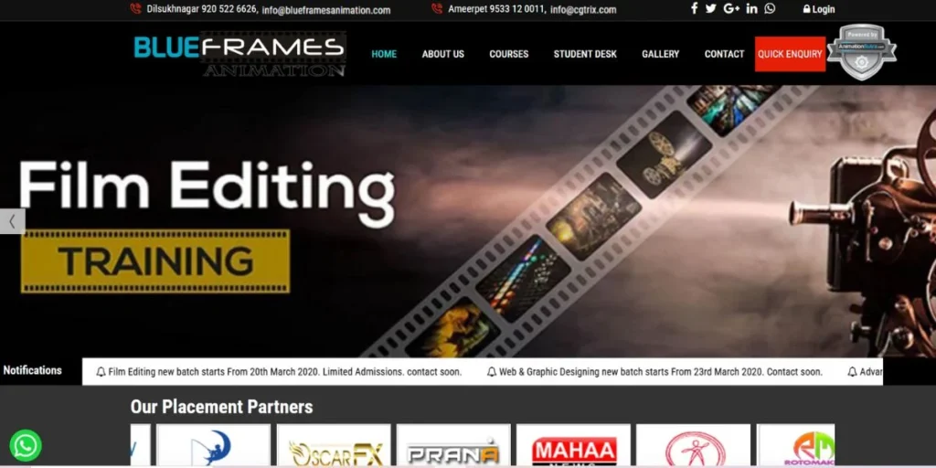 Blue Frames Animation - Animation Companies in Hyderabad