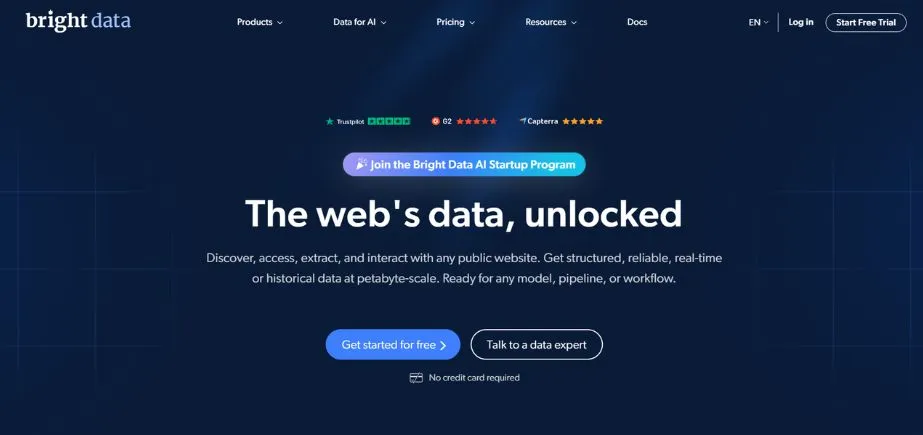 Bright Data - AI Web Scraping Tools