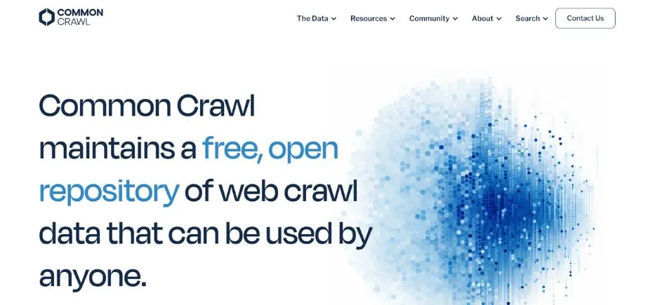Common Crawl - AI Web Scraping Tools