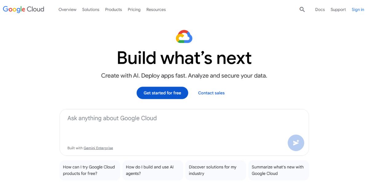 Google Cloud Platform - Cloud Companies in India