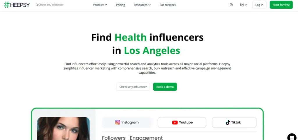 Heepsy - Google Analytics Alternatives