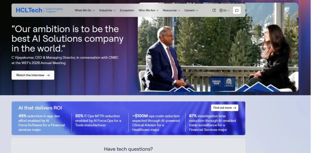 IT Companies in Greater Noida - HCL Technologies