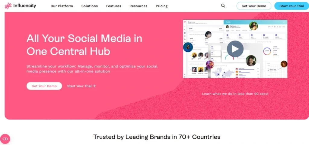 Influencity - Google Analytics Alternatives