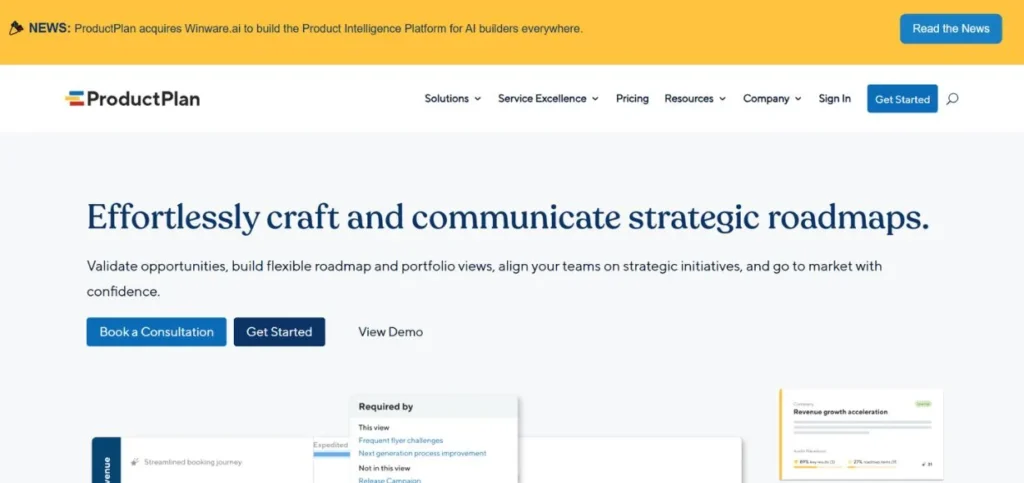 ProductPlan - Product Management Software
