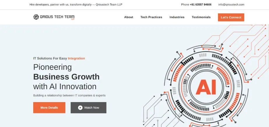 Qrious Tech Team - IT Companies in Ahmedabad