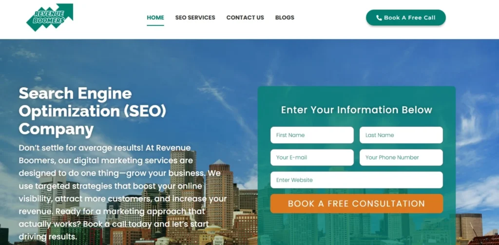 SEO Companies in Westminster - Revenue Boomers