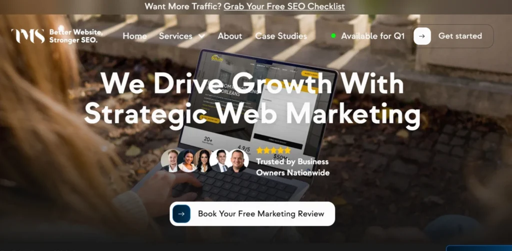 SEO Companies in Westminster - TMS Web Design + Development