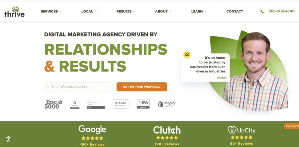 SEO Companies in Westminster - Thrive Internet Marketing Agency