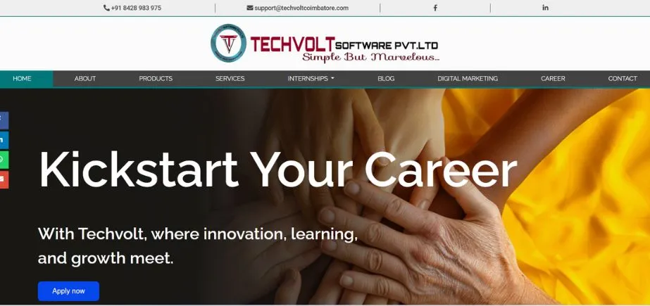 Techvolt Software - IT Companies in Coimbatore