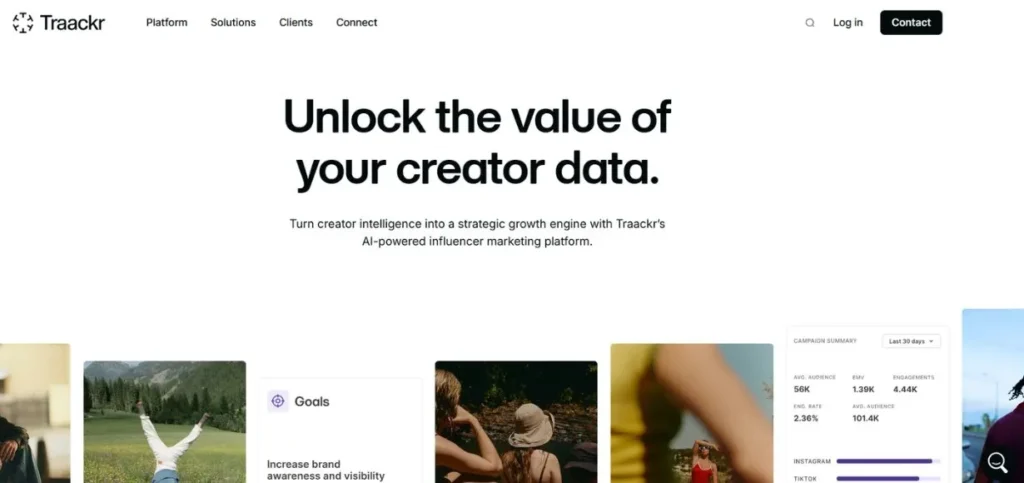 Traackr - Google Analytics Alternatives