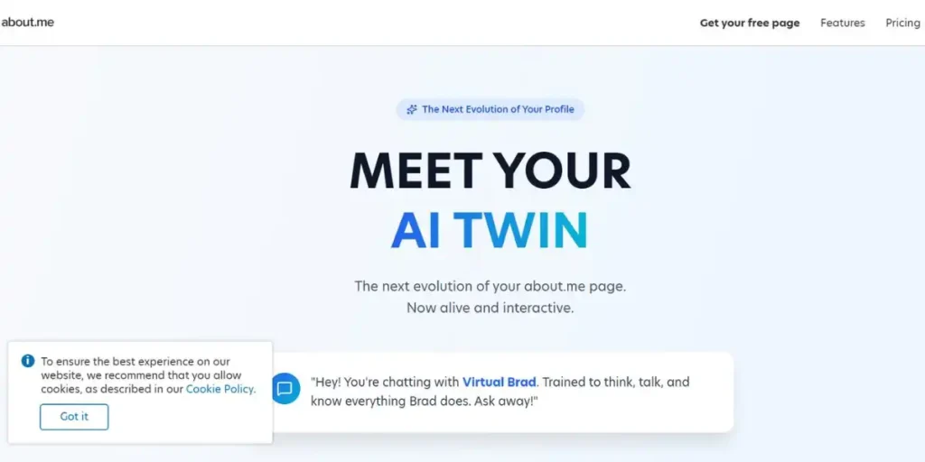 About.me - Best Profile Creation Sites for Freelancers